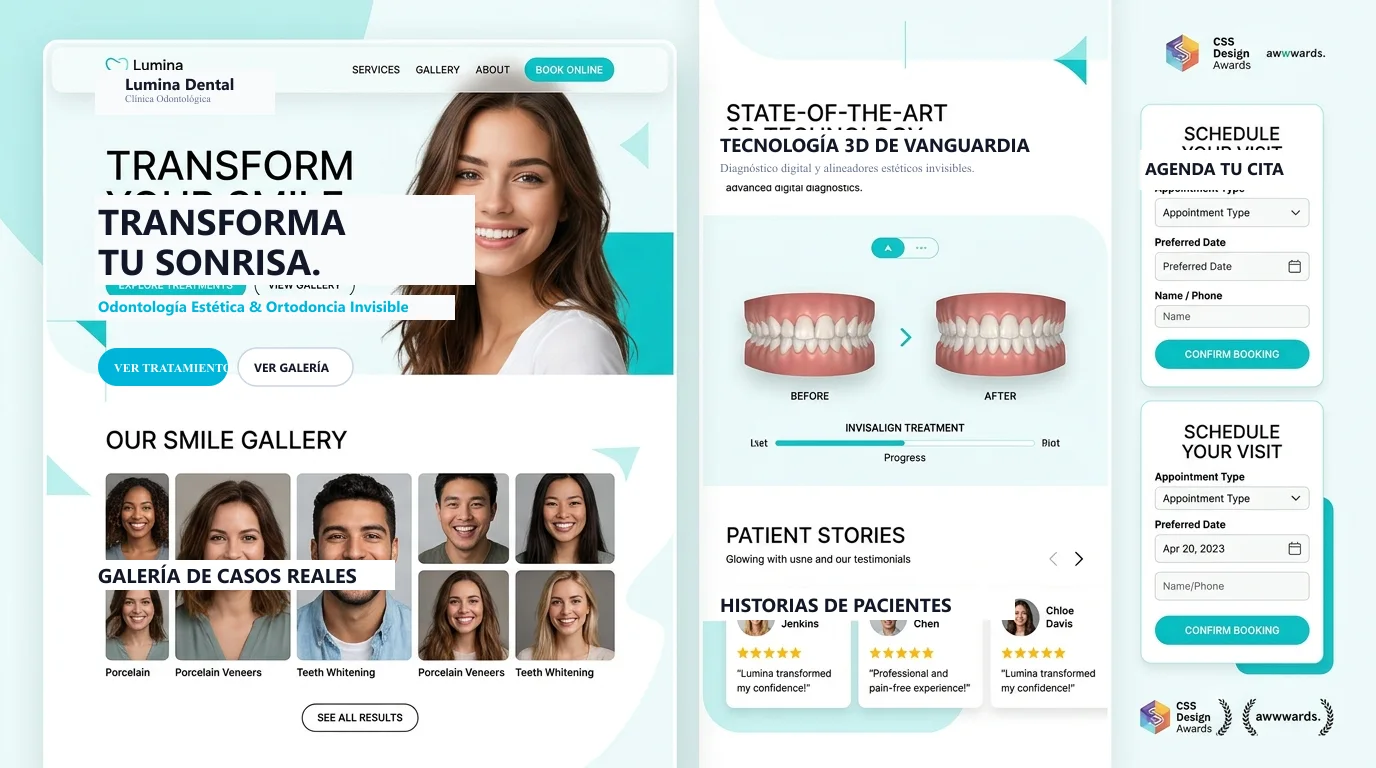 Sitio web para Clínicas Dentales